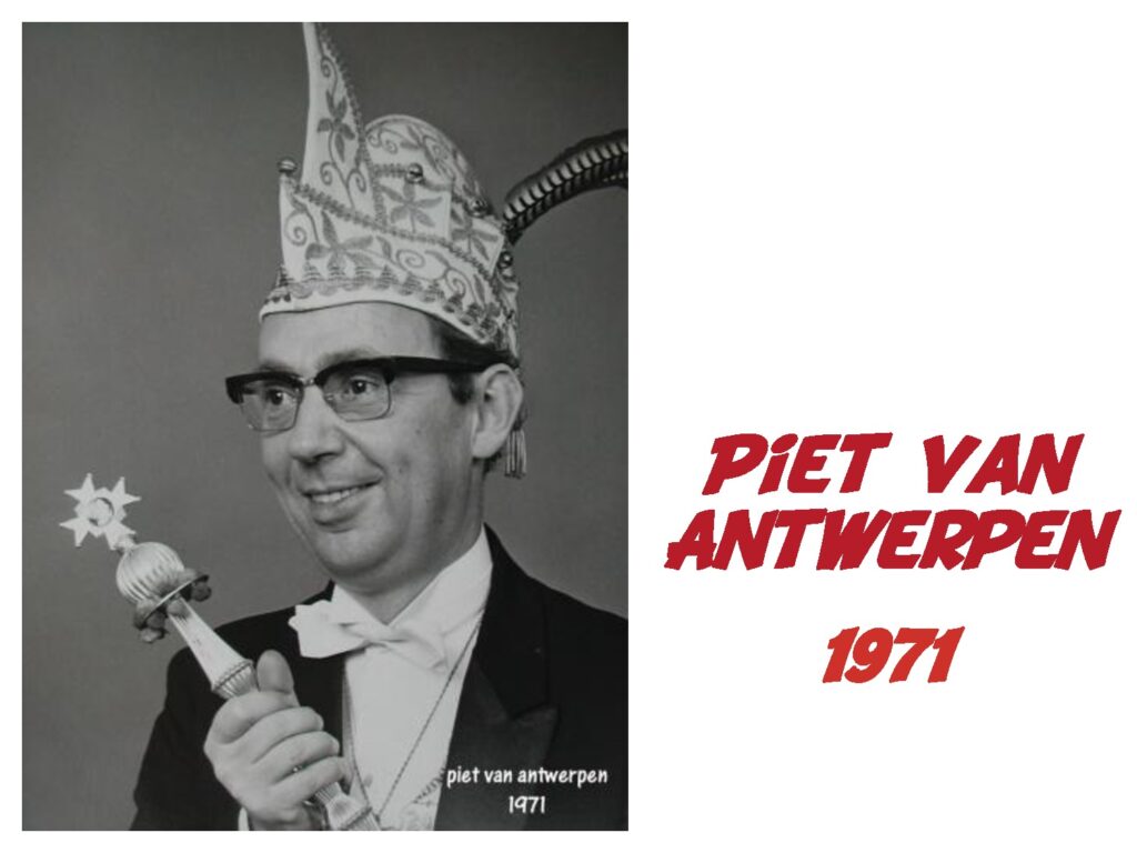 Piet van Antwerpen: 1971