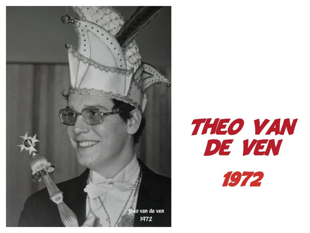 Theo van de Ven: 1972