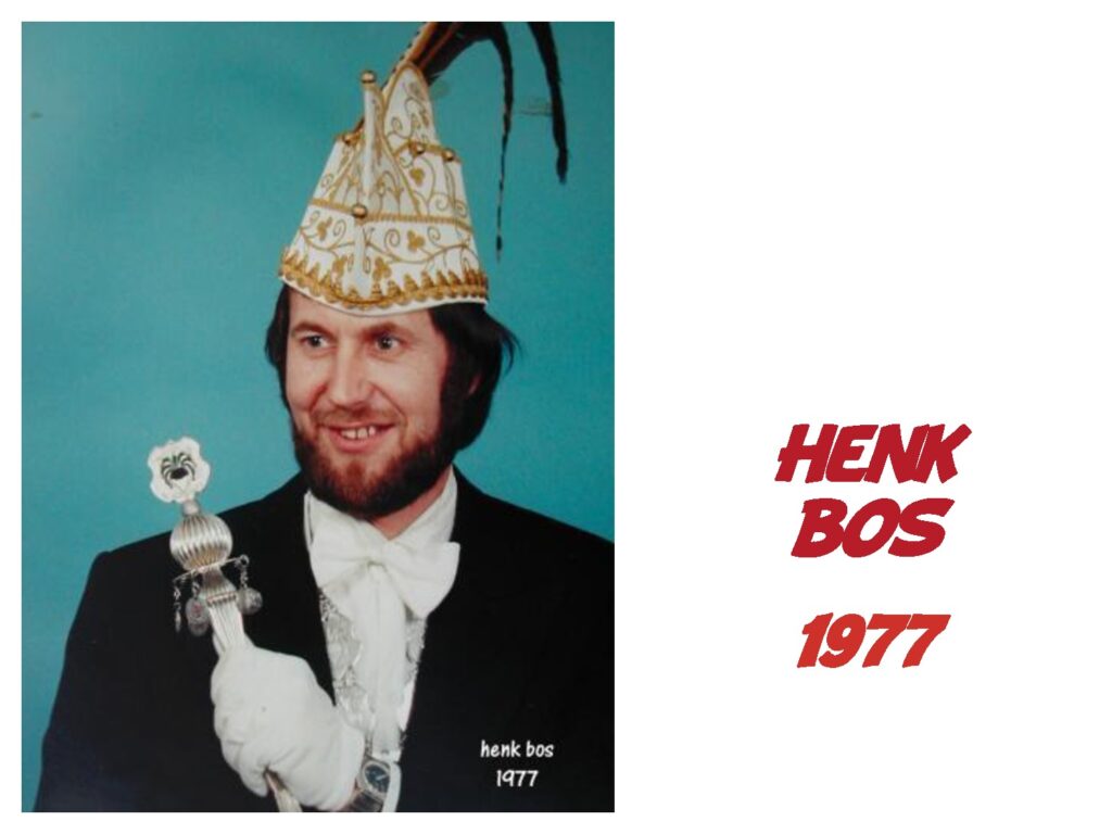 Henk Bos: 1977