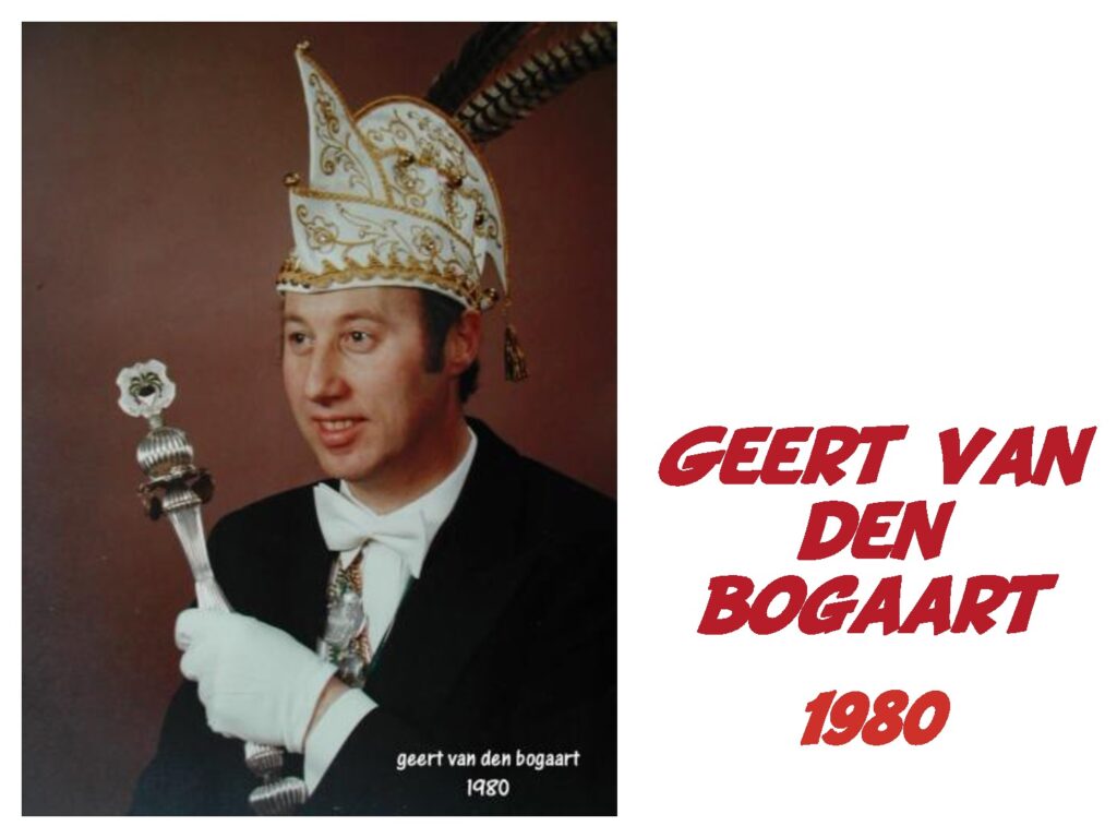 Geert van den Bogaart: 1980