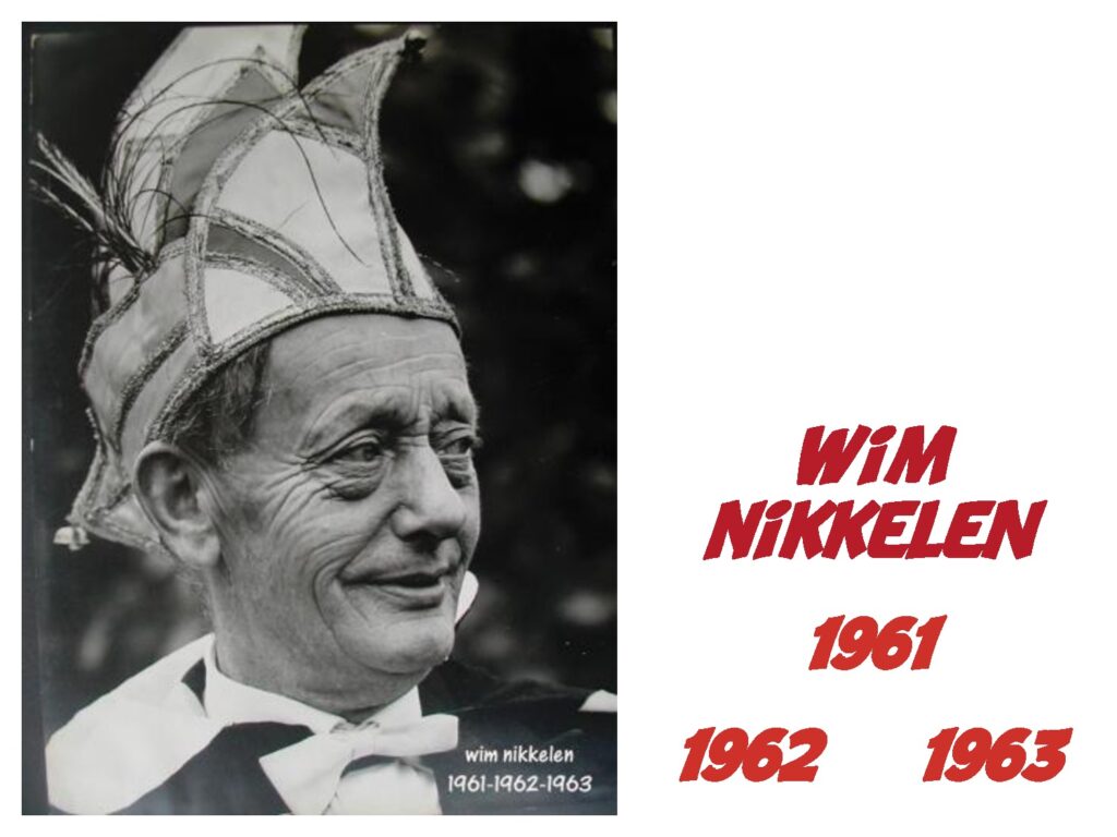 Wim Nikkelen: 1961/1962/1963