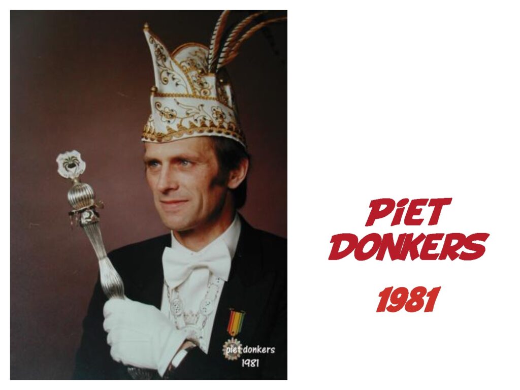 Piet Donkers: 1981