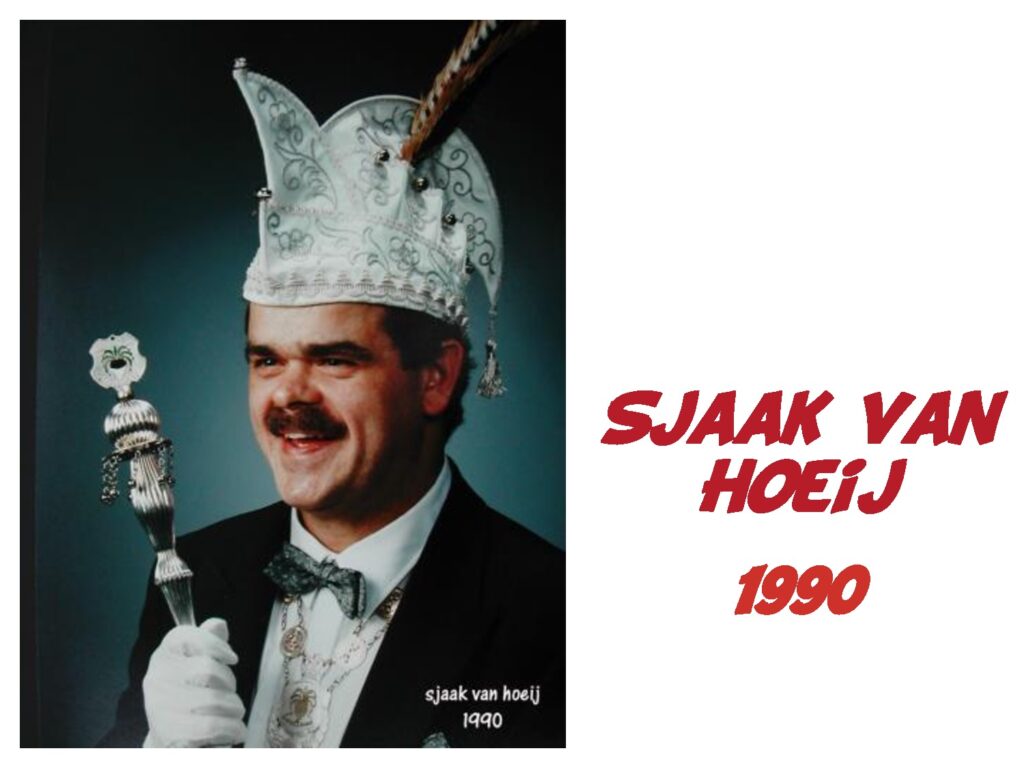 Sjaak van Hoeij: 1990