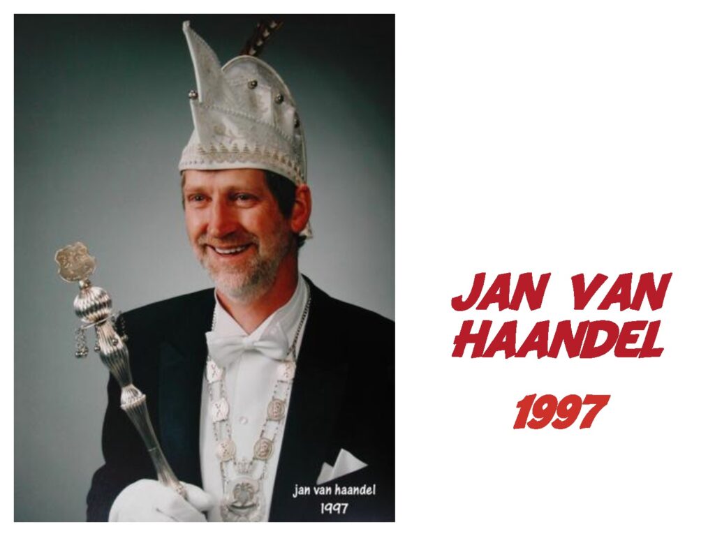 Jan van Haandel: 1997