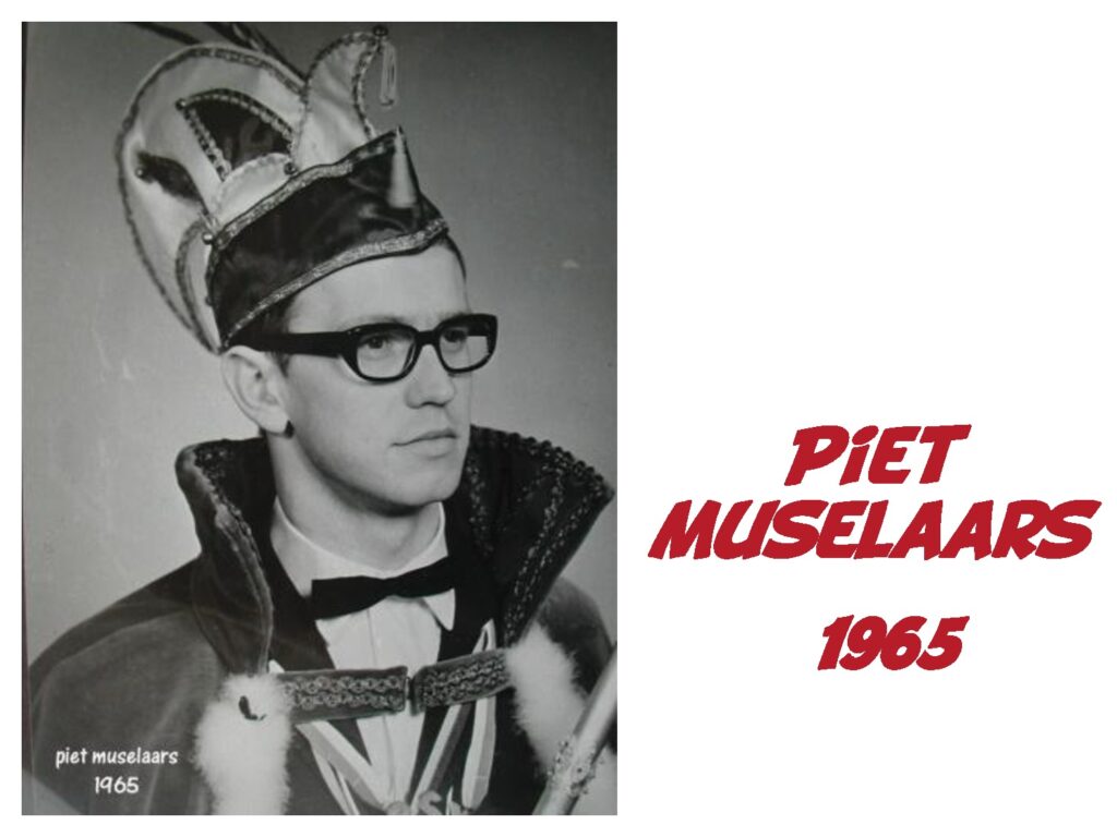 Piet Muselaars: 1965
