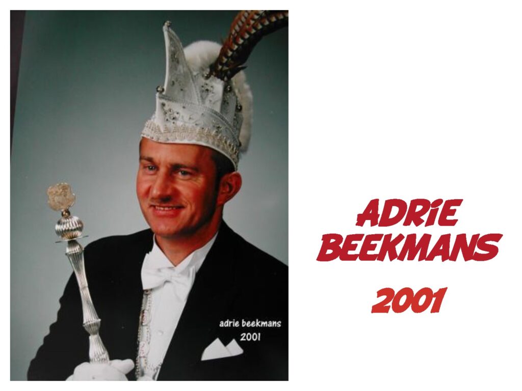 Adrie Beekmans: 2001