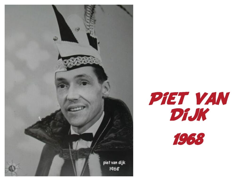 Piet van Dijk: 1968