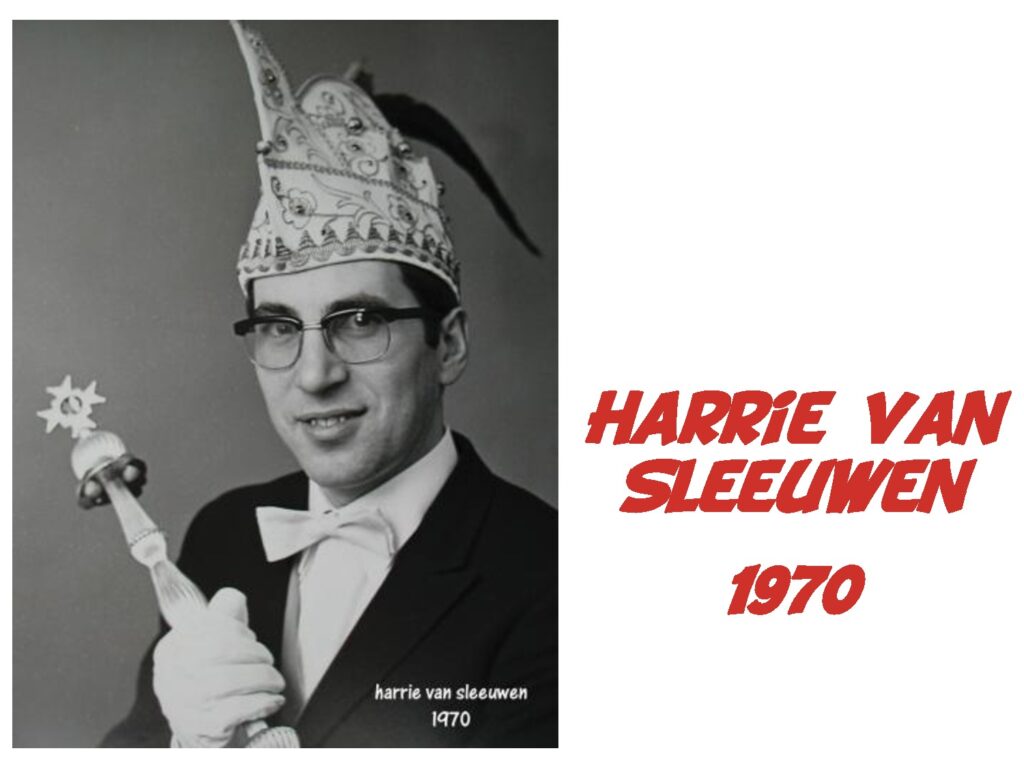 Harrie van Sleeuwen: 1970