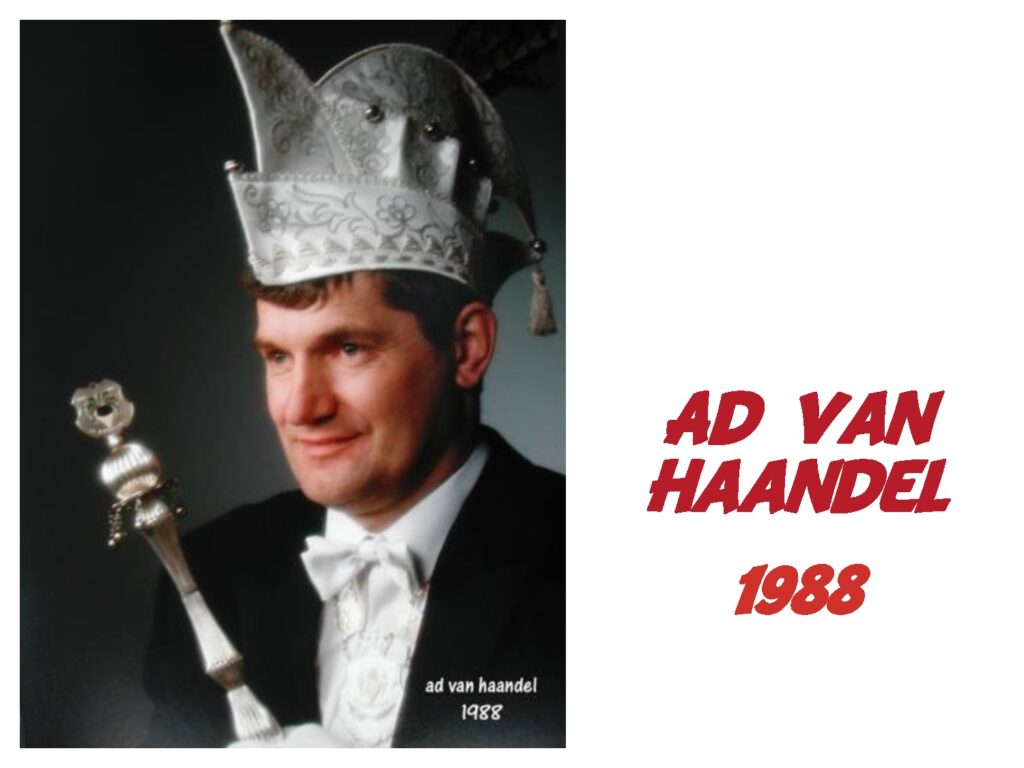 Ad van Haandel: 1988