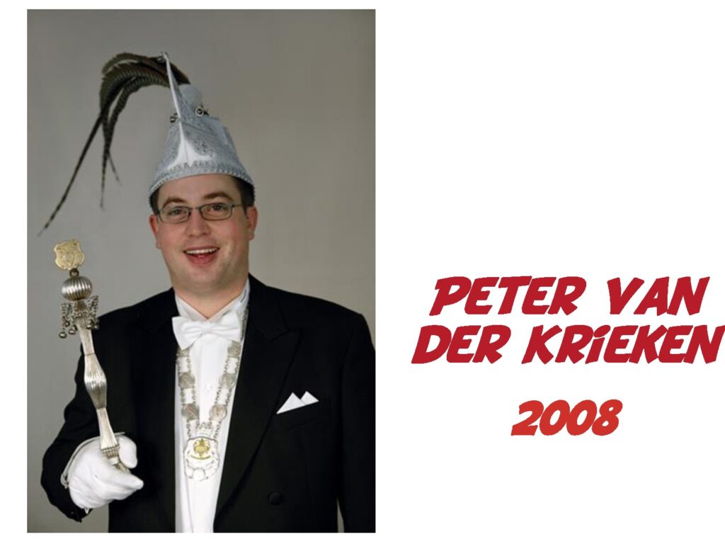 Peter van der Krieken: 2008
