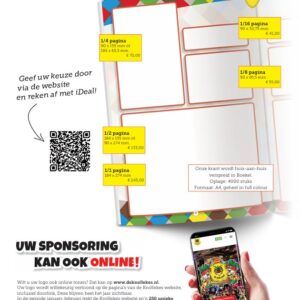 Advertentie carnavalskrant hele pagina
