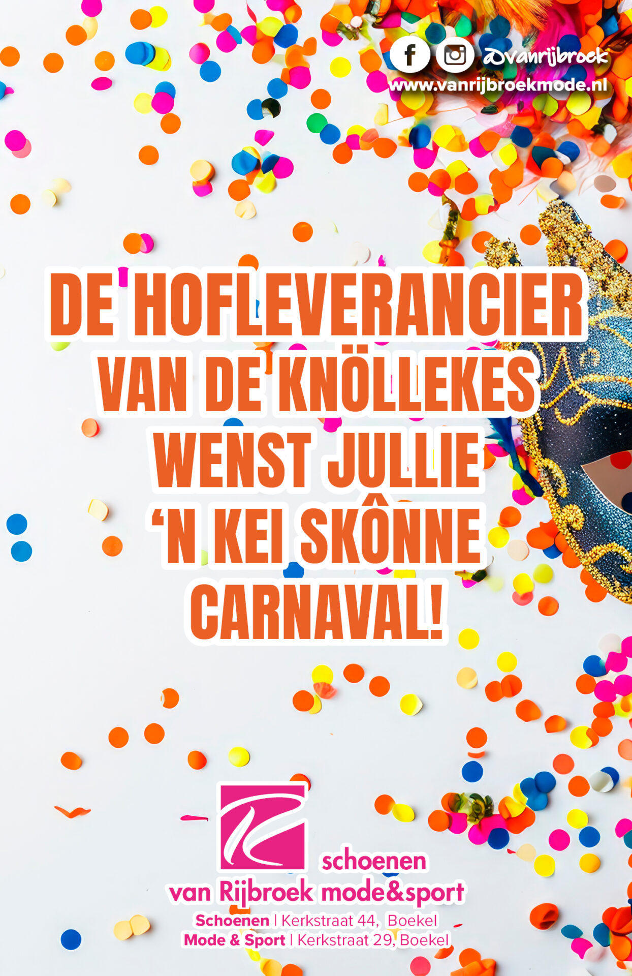 Carnavalsadvertentie online Knollekes 2024